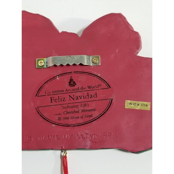 Vintage House of Lloyd Christmas Around The World Feliz Navidad Pepper Decor - Picture 8 of 9